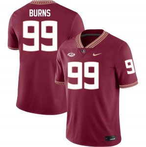 Florida State Seminoles Brian Burns Men's #99 Maroon Authentic College Football Stitched Jersey