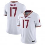 Florida State Seminoles Charlie Ward Men's #17 White Authentic College Football Stitched Jersey