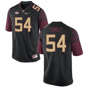 Florida State Seminoles Jaylen Early Men's #54 Black Authentic College Football Stitched Jersey