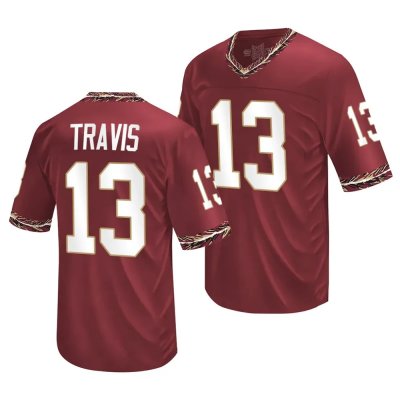 Florida State Seminoles Jordan Travis Men's #13 Garnet 2023 Replica College Football Stitched Jersey