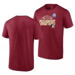 Florida State Seminoles Men's 2023 ACC Conference Champions Garnet College Football Stitched T-Shirt