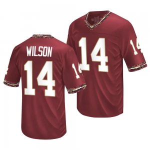 Florida State Seminoles Johnny Wilson Men's #14 Garnet 2023 Replica College Football Stitched Jersey