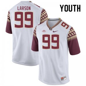 Florida State Seminoles Julian Armella Women's #72 White Authentic College Football Stitched Jersey