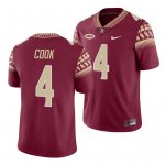 Florida State Seminoles Dalvin Cook Men's #4 Garnet College Football Stitched Jersey