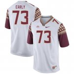 Florida State Seminoles Jaylen Early Men's #73 White Authentic College Football Stitched Jersey