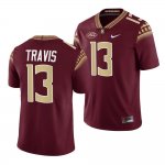 Florida State Seminoles Jordan Travis Men's #13 Garnet College Football Stitched Jersey