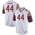 Florida State Seminoles Joshua Farmer Men's #44 White Authentic College Football Stitched Jersey