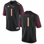 Florida State Seminoles Winston Wright Jr. Men's #1 Seminole Scholar patch White College Football Stitched Jersey