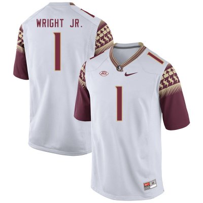 Florida State Seminoles Winston Wright Jr. Youth #1 Black Authentic College Football Stitched Jersey