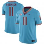 Florida State Seminoles Janarius Robinson Men's #11 Turquoise Authentic College Football Stitched Jersey