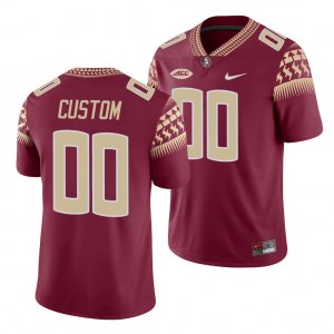 Florida State Seminoles Custom Men's #00 Garnet College Football Stitched Jersey