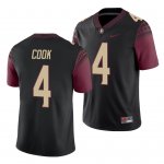 Florida State Seminoles Dalvin Cook Men's #4 Black Alternate College Football Stitched Jersey